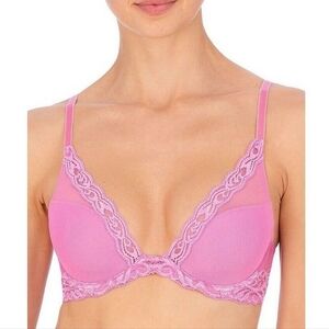 NATORI Feathers Contour Plunge Bra Violet Quartz